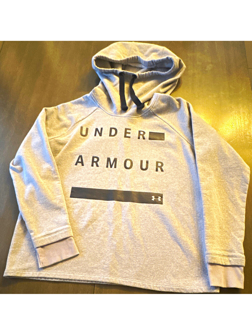 Under Armour ColdGear Men's Gray Pullover Fleece Hoodie Loose Fit M [COPY]